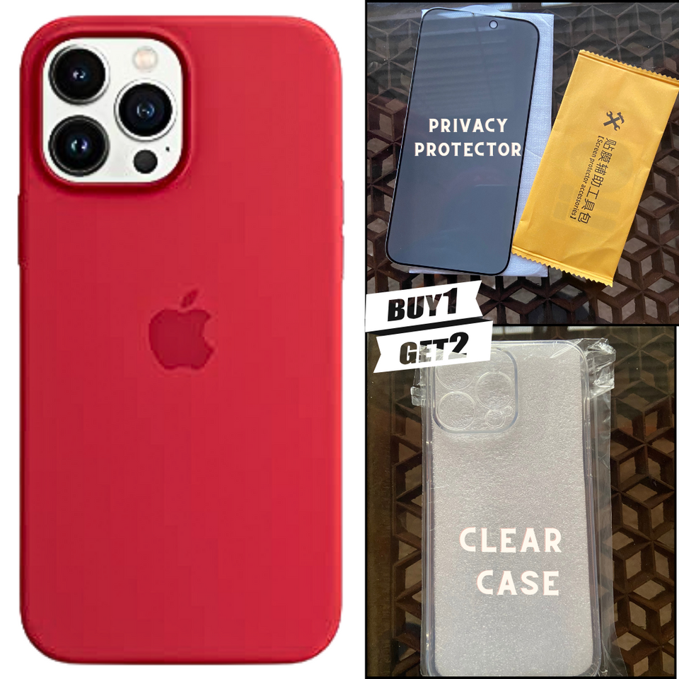 IPhone 13, 13 PRO, 13 Pro Max - Official Silicon Case: Superior Protection, Timeless Style! 💼🔒✨ - SHOPSPK.ONLINE