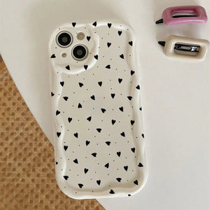 Experience Love: 3D Wavy Curved Edge Soft Case for iPhone - Fits Multiple Models! - SHOPSPK.ONLINE