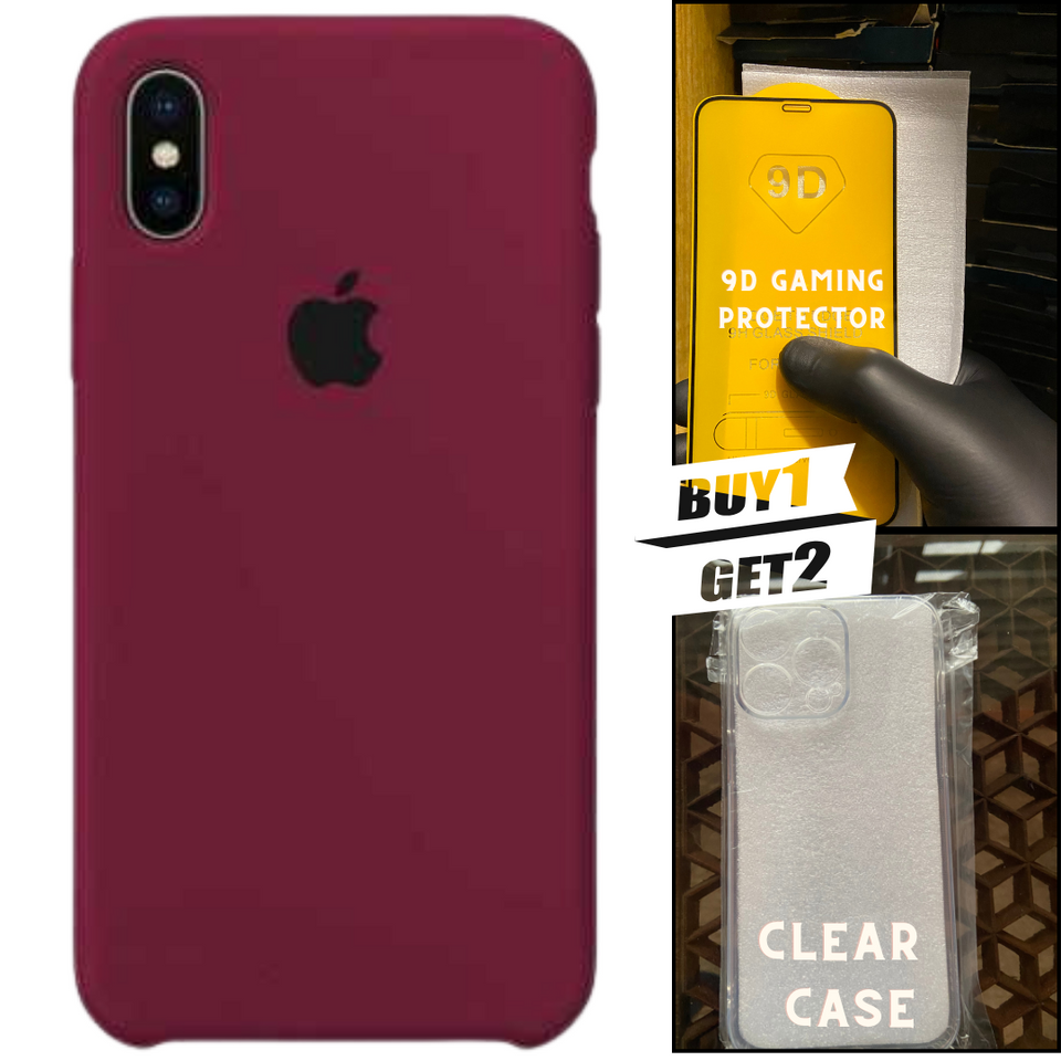 📱🎨 Stylish Silicone iPhone X/XS/XR/XS Max Cases - Protect & Personalize Your Device! - SHOPSPK.ONLINE